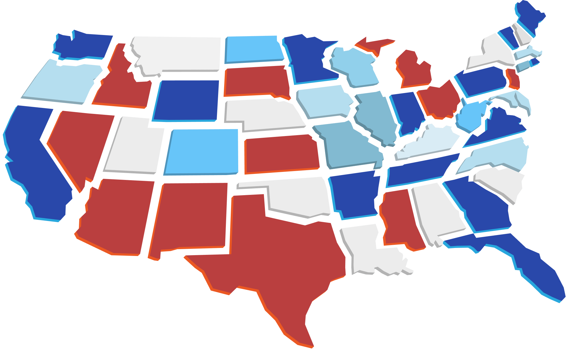 Map of the United States